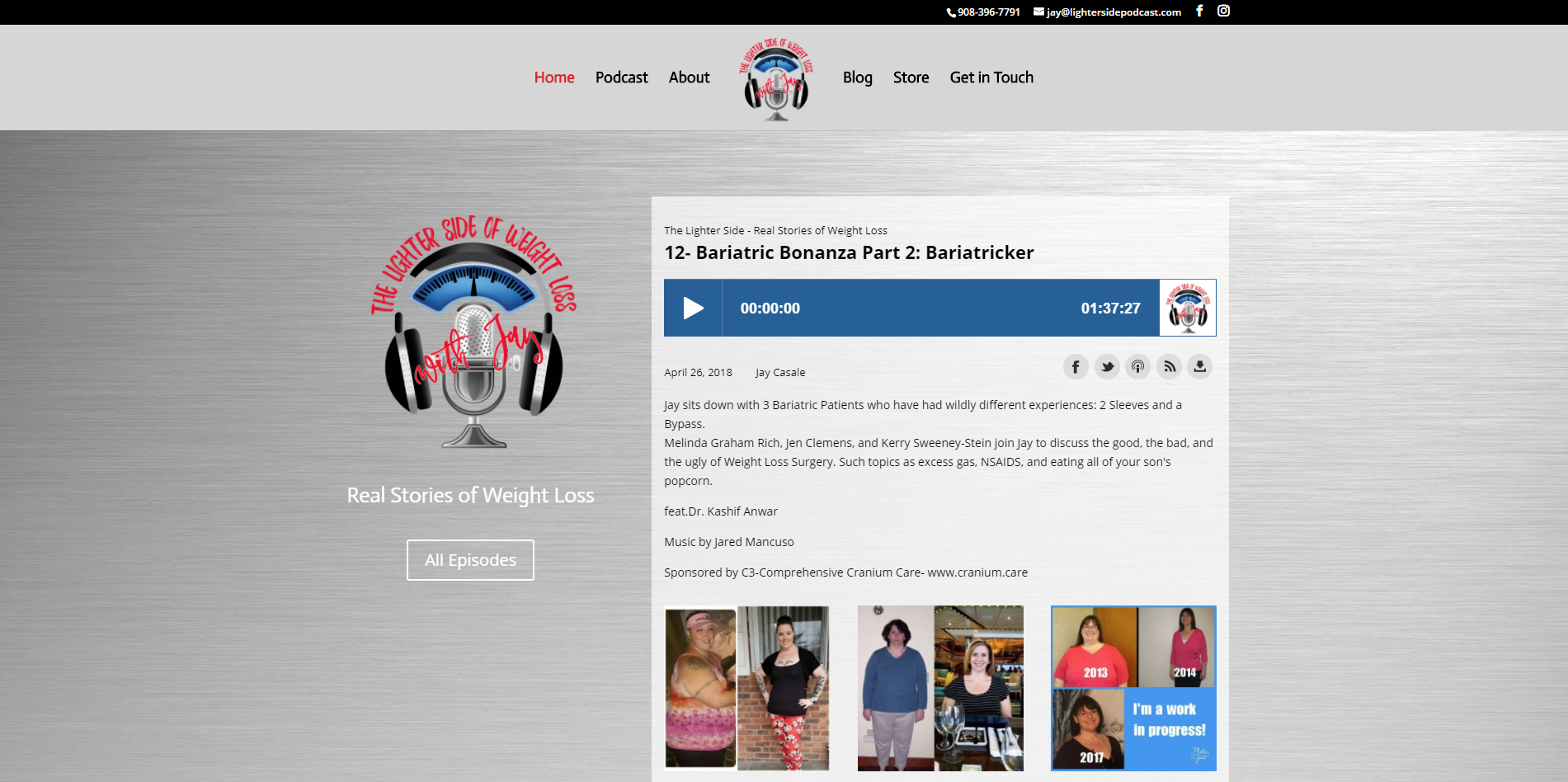 New Podcast Website Launched by DigitalEffex Web Hosting & Design in Pensacola