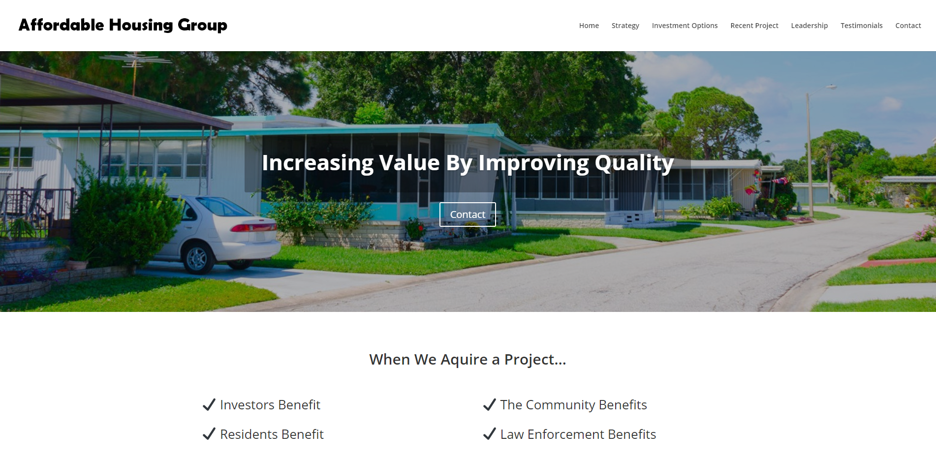 Client Spotlight – The Affordable Housing Group